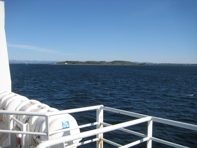 sea from ferry